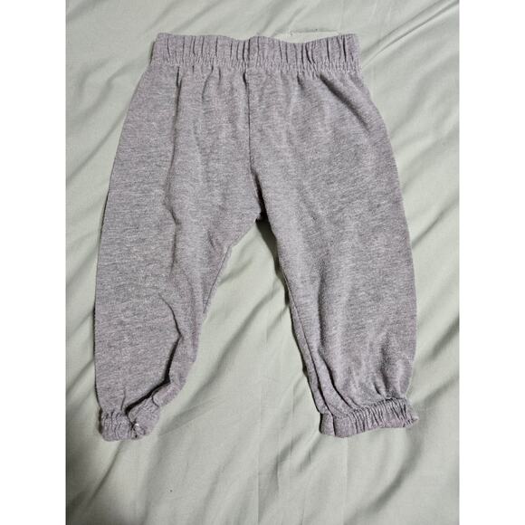 Garanimals 6-9 months set of 2 grey jogger style pants - Picture 6 of 9